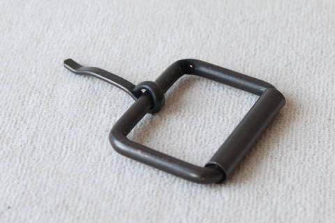 Rollschnallen- Eisen geschw&auml;rzt - 40 mm 334-A - Bild: A3